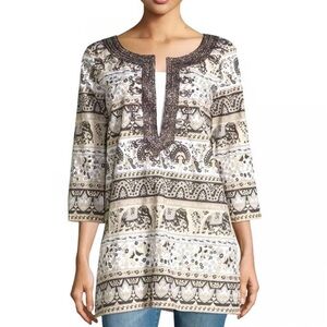 Calypso St Barth • Olifant Hester Tunic • SZ XS • Retail $295